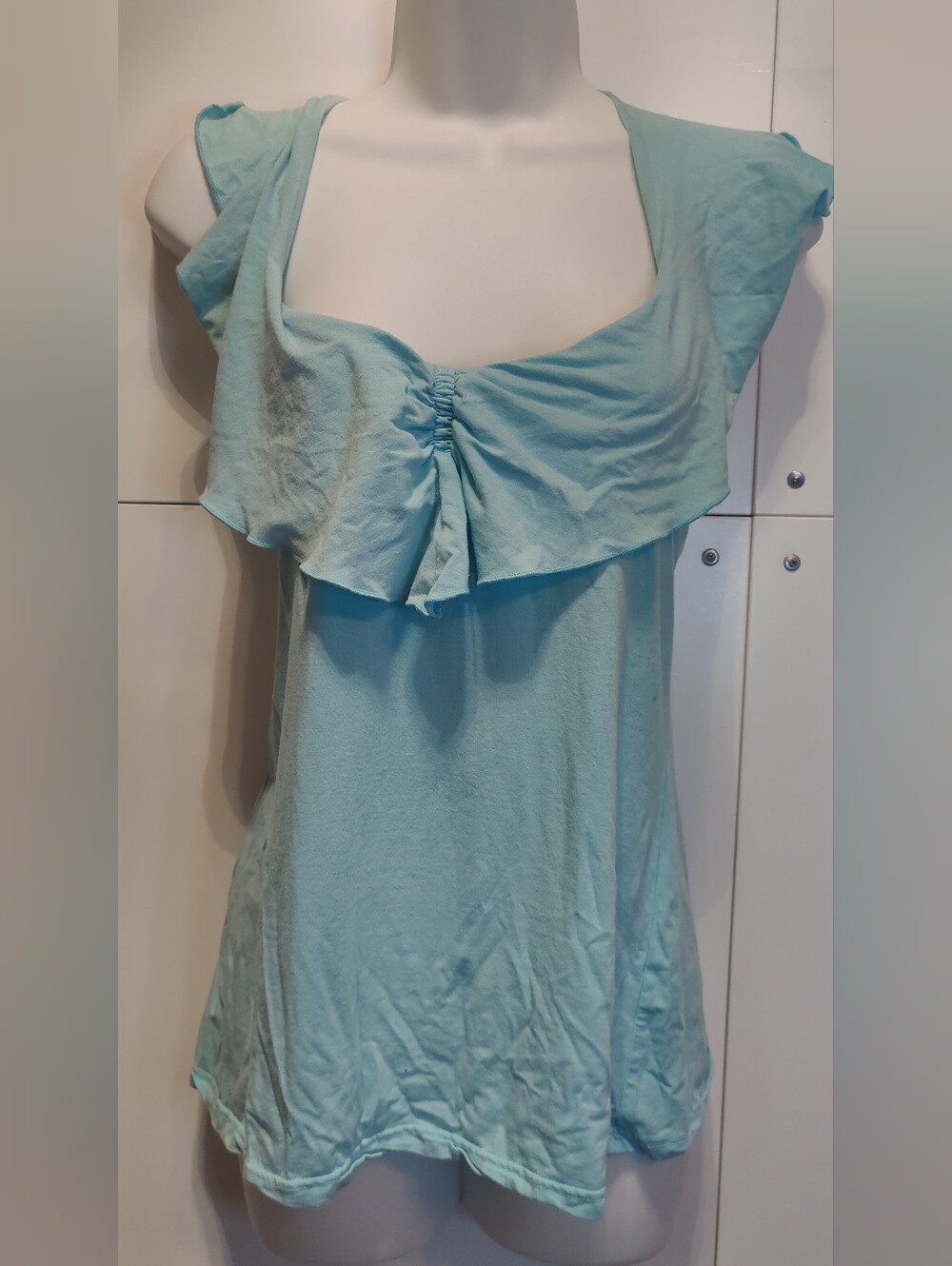 Vintage Y2K Victoria's Secret Moda International Ruffle Top XS